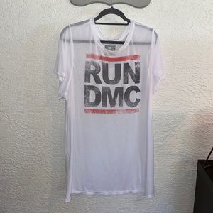 Torrid Size 3 Run DMC Band Burnout Tee